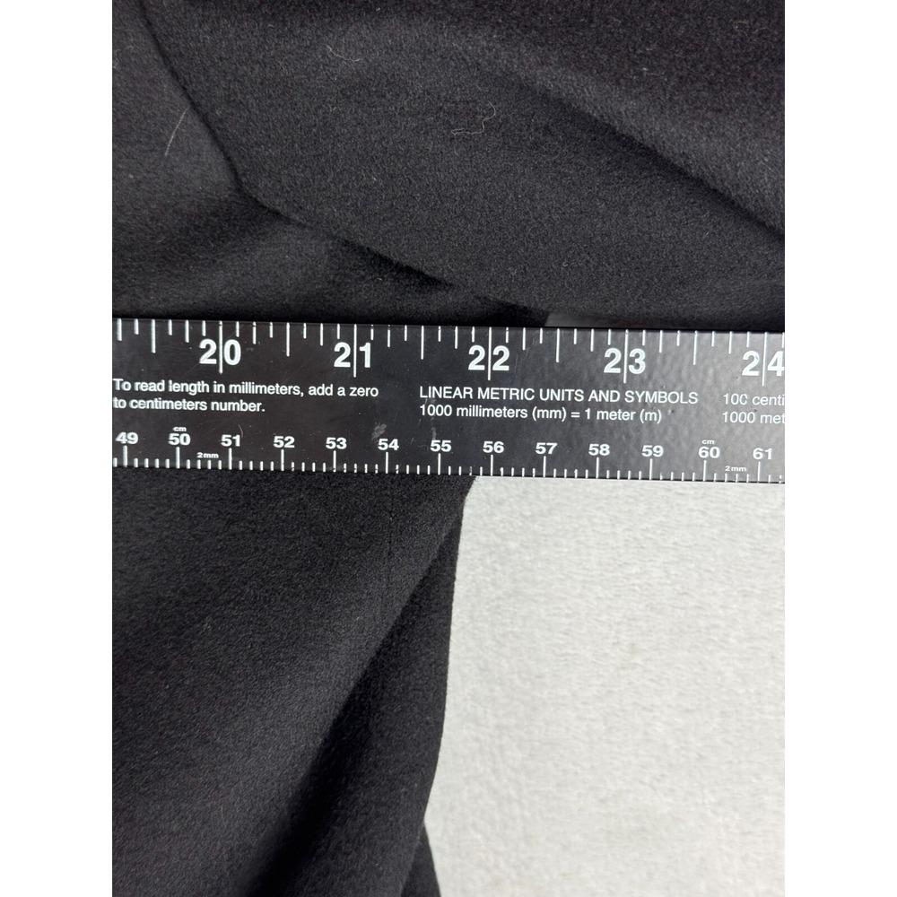 Canali Suit Jacket Mens 46L Long Black Virgin Wool Italy Blazer Blue Label - Picture 13 of 16